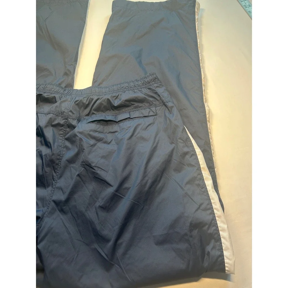 Nike Wind Pants Men XL Blue Vintage Ripstop Track Bottoms